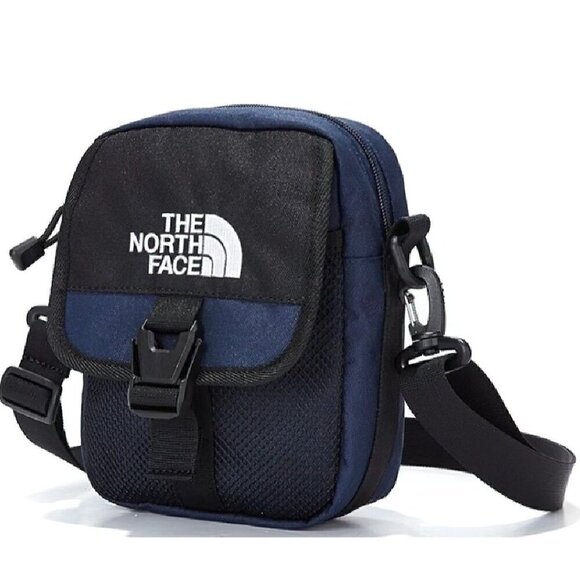 The North Face Handbags - The North Face Heritage Cross M Crossbody Messenger Bag Navy Blue OS